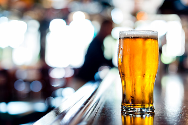 an alcoholic drink