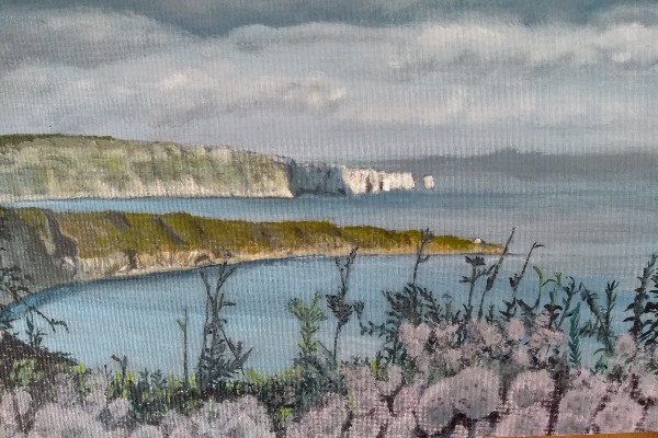 Purbeck Coast painting